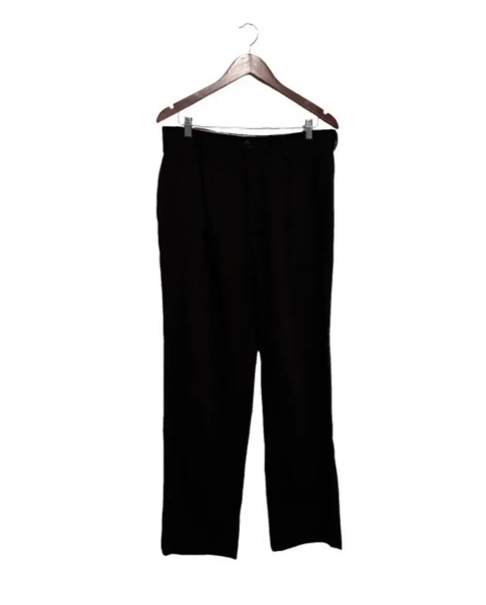 Moschino Trouser Men Wool Pleated Size 40 Dark Brown Corporate Business Vintage